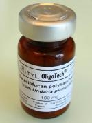 岩藻多糖，裙带菜来源(Fucoidan polysaccharide from Undaria pinnatifida) 从裙带菜里提取和纯化的L-岩藻糖和D-半乳糖聚合物的硫酸酯。非还原端基。通过核磁氢谱和尺寸排阻色谱表征。货号：FUC200。CAS: [9061-39-6]