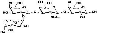 6GrA1-N-acetyl-spacer4-NH2, GalNAcα1-3(Fucα1-2)Galβ1-3GlcNAcβ1-3   Galβ1-4Glcβ-N-Acetyl-Spacer4-NH2 。货号：GLY037-NAcsp4-NH2
