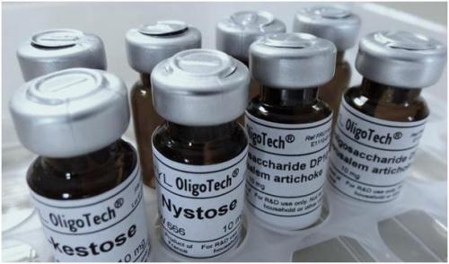 蔗果寡糖套装,DP3到DP9 Fructo-oligosaccharides Kit -DP3 to DP10 蔗果寡糖套装,DP3到DP9 Fructo-oligosaccharides Kit -DP3 to DP10, (8 x 10 mg),独立包装的蔗果二糖到蔗果九糖的低聚果糖套装,每个包装为10mg。货号:FRU130