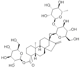 甜菊糖成分之一，允许作为甜味剂使用，用于食品分析和HPLC检测甜菊糖。