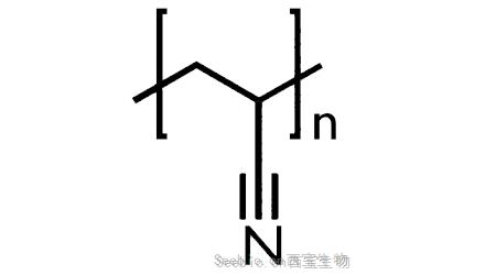 APSC聚丙烯腈分子量标准品 (Polyacrylonitrile), 是一种有机相GPC标准品，用于聚丙烯腈分子量分布分析。货号：PAN86K。